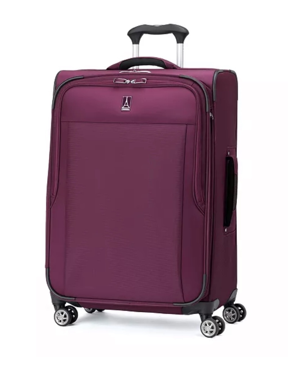 Travelpro WalkAbout 7 Medium Check-in Spinner Burgundy Softside Suitcase -